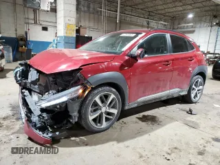 2020 Hyundai Kona Limited with VIN KM8K3CA57LU397985, listed as a Copart auction lot 42261965 with 53,826 mi miles and Clean Title. Bid and sale history available at carsss.com. Image 1.