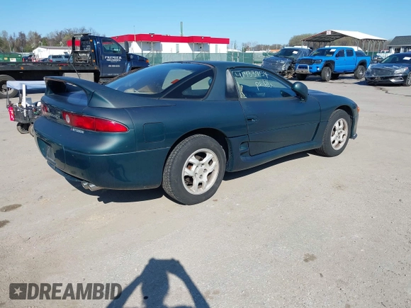 1997 Mitsubishi 3000GT z VIN JA3AM44H8VY001162, wystawiony jako IAAI lot #41933754 z przebiegiem 157 314 mil mil oraz . Historia ofert i sprzedaży dostępna na DreamBid. Obrazek 4.