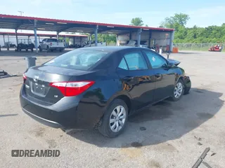 2016 Toyota Corolla L with VIN 5YFBURHE6GP518339, listed as a IAAI auction lot 42130729 with Not Provided miles and . Bid and sale history available at DreamBid. Image 4.