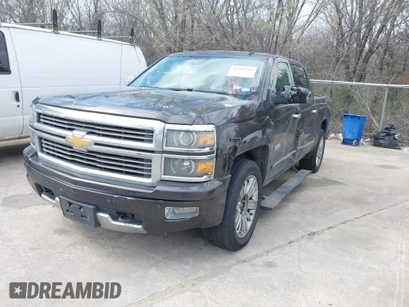2014 Chevrolet Silverado 1500 High Country with VIN 3GCUKTEC8EG399193, listed as a IAAI auction lot 41789709 with 207,890 mi miles. Bid and sale history available at carsss.com. Image 22.