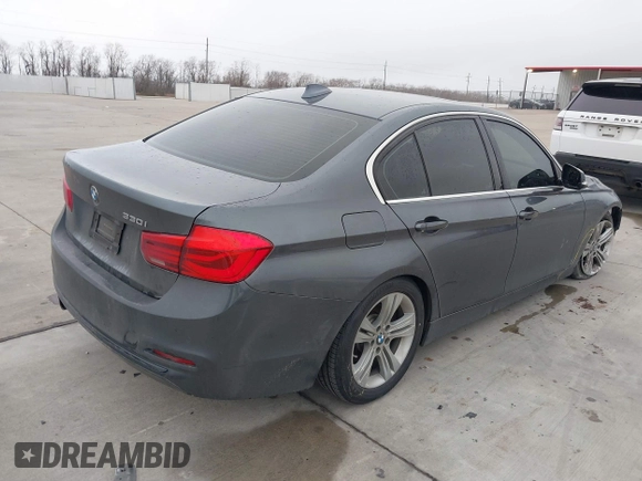 2017 BMW 3 Series 330i with VIN WBA8B9G30HNU52964, listed as a IAAI auction lot 41538624 with 96,997 mi miles. Bid and sale history available at carsss.com. Image 4.