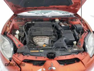 2006 Mitsubishi Eclipse GS with VIN 4A3AK24F76E601844, listed as a Copart auction lot 88311715 with 333,617 mi miles and Salvage Title. Bid and sale history available at DreamBid. Image 11.