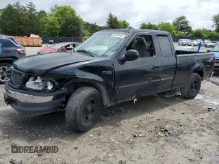 2000 Ford F-150 XL with VIN 1FTZX1720YNB83091, listed as a Copart auction lot 42765835 with 0 mi miles and Salvage Title. Bid and sale history available at carsss.com. Image 1.