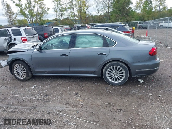 2017 Volkswagen Passat 1.8T SE with VIN 1VWBT7A36HC036977, listed as a IAAI auction lot 40483007 with 64,594 mi miles. Bid and sale history available at carsss.com. Image 15.