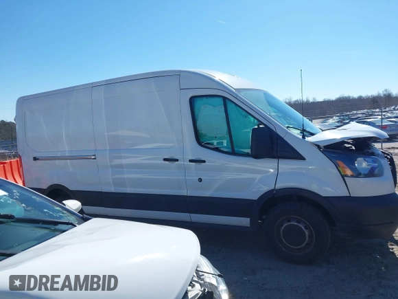 2019 Ford Transit with VIN 1FTYR2CM1KKB30444, listed as a IAAI auction lot 41585399 with 402,723 mi miles. Bid and sale history available at carsss.com. Image 13.