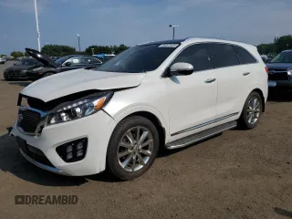 2016 Kia Sorento SX with VIN 5XYPKDA54GG088968, listed as a Copart auction lot 59307525 with 49,183 mi miles and Salvage title. Bid and sale history available at DreamBid. Image 1.