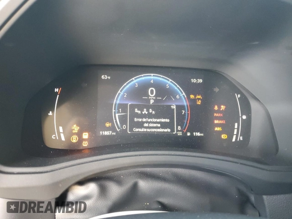 2024 Toyota Highlander XLE with VIN 5TDAAAA58RS013686, listed as a Copart auction lot 52045785 with 11,857 mi miles and Salvage title. Bid and sale history available at DreamBid. Image 9.