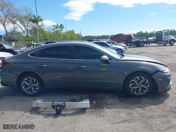 2020 Hyundai Sonata SEL with VIN 5NPEF4JA7LH060559, listed as a IAAI auction lot 41673158 with 56,954 mi miles. Bid and sale history available at carsss.com. Image 14.