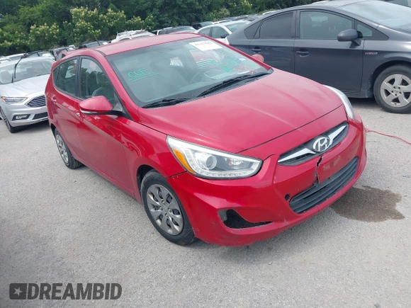 2014 Hyundai Accent SE z VIN KMHCU5AE7EU145704, wystawiony jako IAAI lot #42357042 z przebiegiem 96 773 mil mil oraz . Historia ofert i sprzedaży dostępna na DreamBid. Obrazek 1.