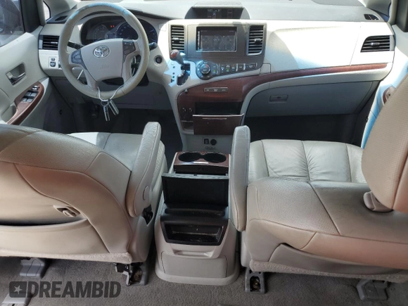 2011 Toyota Sienna XLE AAS with VIN 5TDYK3DC2BS011343, listed as a Copart auction lot 61223675 with 187,206 mi miles and Salvage title. Bid and sale history available at DreamBid. Image 8.