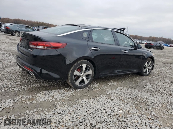 2017 Kia Optima SX with VIN 5XXGW4L24HG137812, listed as a Copart auction lot 82240014 with Not provided miles and Salvage title. Bid and sale history available at DreamBid. Image 3.