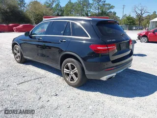 2016 Mercedes-Benz GLC with VIN WDC0G4JB6GF008107, listed as a IAAI auction lot 41666678 with 61,047 mi miles. Bid and sale history available at carsss.com. Image 3.