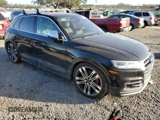 2018 Audi SQ5 Prestige with VIN WA1C4AFY8J2146263, listed as a Copart auction lot 75400084 with Not Provided miles and Non Repairable. Bid and sale history available at DreamBid. Image 4.