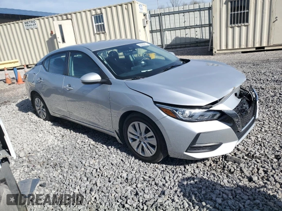 2022 Nissan Sentra S with VIN 3N1AB8BV6NY235475, listed as a Copart auction lot 50362815 with Not Provided miles and Salvage Title. Bid and sale history available at carsss.com. Image 4.