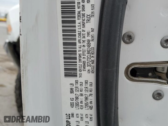 2010 Dodge 2500 SLT with VIN 3D7UT2CL8AG146840, listed as a Copart auction lot 54429695 with 228,032 mi miles and Salvage title. Bid and sale history available at DreamBid. Image 13.