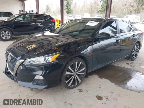 2019 Nissan Altima 2.5 SR with VIN 1N4BL4CV8KC245537, listed as a IAAI auction lot 41808203 with 101,419 mi miles. Bid and sale history available at carsss.com. Image 2.