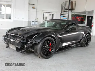 2017 Chevrolet Corvette Z06 3LZ z VIN 1G1YU3D60H5603836, wystawiony jako Copart lot #58603865 z przebiegiem 4 594 mil mil oraz Szkoda całkowita • Salvage title. Historia ofert i sprzedaży dostępna na DreamBid. Obrazek 2.