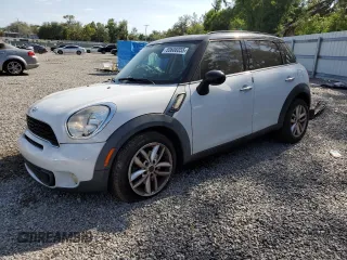 2014 MINI Countryman S with VIN WMWZC3C59EWT00838, listed as a Copart auction lot 53608055 with 114,520 mi miles and Non Repairable. Bid and sale history available at DreamBid. Image 1.