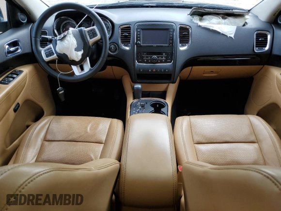 2012 Dodge Durango Citadel with VIN 1C4RDHEG7CC247504, listed as a Copart auction lot 70443154 with 115,888 mi miles and Salvage title. Bid and sale history available at DreamBid. Image 8.