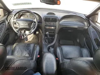 1996 Ford Mustang GT with VIN 1FALP45X9TF226146, listed as a Copart auction lot 42943185 with 60,357 mi miles and Salvage Title. Bid and sale history available at carsss.com. Image 8.