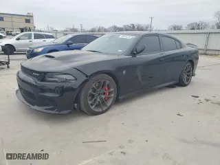2017 Dodge Charger SRT Hellcat with VIN 2C3CDXL97HH520020, listed as a Copart auction lot 88914415 with 0 mi miles and Salvage Title. Bid and sale history available at carsss.com. Image 1.
