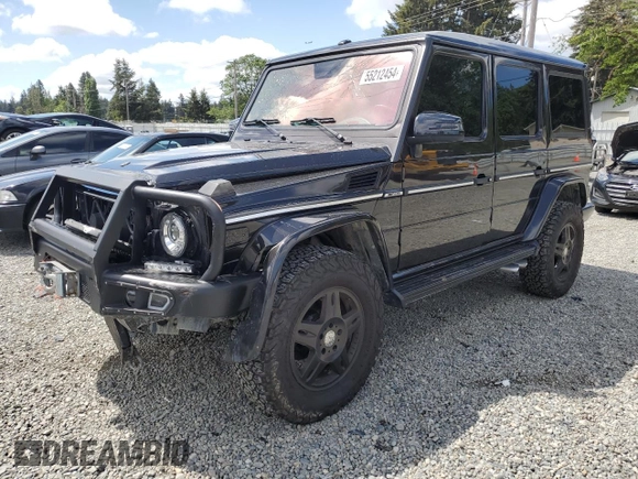 2004 Mercedes-Benz G with VIN WDCYR46E74X144672, listed as a Copart auction lot 55212454 with 143,994 mi miles and Salvage Title. Bid and sale history available at DreamBid. Image 1.