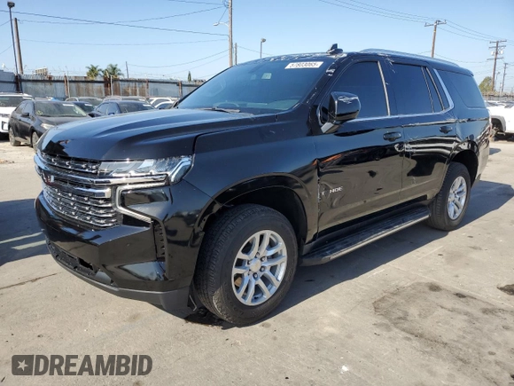 2021 Chevrolet Tahoe LT with VIN 1GNSCNKD6MR234195, listed as a Copart auction lot 57803065 with 67,511 mi miles and Salvage title. Bid and sale history available at DreamBid. Image 1.