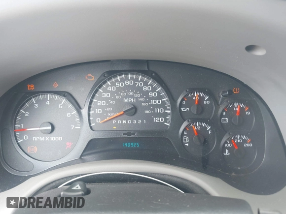 2008 Chevrolet TrailBlazer 3LT with VIN 1GNDT13S482124145, listed as a IAAI auction lot 42191388 with 140,925 mi miles and . Bid and sale history available at DreamBid. Image 7.