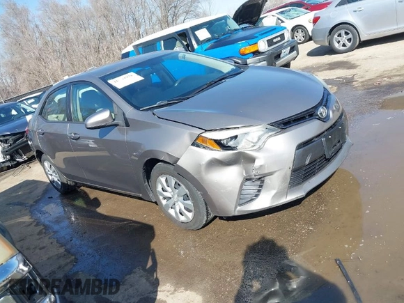 2015 Toyota Corolla L with VIN 5YFBURHE5FP345234, listed as a IAAI auction lot 41764976 with 221,888 mi miles and . Bid and sale history available at DreamBid. Image 1.