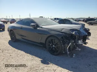 2024 BMW 8 Series M850i xDrive with VIN WBABC4C07RCP91011, listed as a Copart auction lot 48820935 with 3,336 mi miles and Salvage Title. Bid and sale history available at carsss.com. Image 4.
