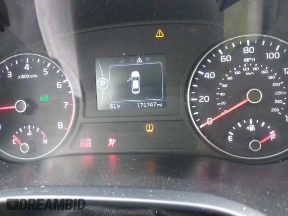 2017 Kia Optima EX with VIN 5XXGU4L34HG126243, listed as a IAAI auction lot 42180111 with 171,747 mi miles and . Bid and sale history available at DreamBid. Image 16.
