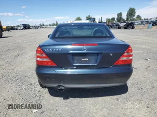 1998 Mercedes-Benz SLK-Class with VIN WDBKK47F6WF027941, listed as a Copart auction lot 68139324 with 63,396 mi miles and Salvage Title. Bid and sale history available at carsss.com. Image 6.