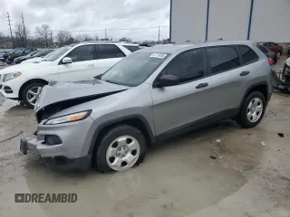 2017 Jeep Cherokee Sport with VIN 1C4PJMAB1HW578068, listed as a Copart auction lot 42719785 with 193,278 mi miles and Non Repairable. Bid and sale history available at carsss.com. Image 1.