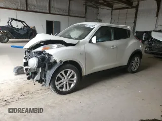 2014 Nissan Juke S with VIN JN8AF5MV2ET358751, listed as a Copart auction lot 48776515 with 0 mi miles and Salvage Title. Bid and sale history available at carsss.com. Image 1.