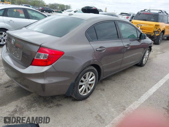 2012 Honda Civic EX-L with VIN 2HGFB2F95CH516460, listed as a IAAI auction lot 41897905 with 222,739 mi miles and . Bid and sale history available at DreamBid. Image 4.