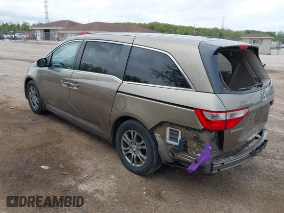 2013 Honda Odyssey EX-L с VIN 5FNRL5H61DB043452, выставлен на аукционе IAAI как лот 42308609 с пробегом 246 866 миль миль и . История ставок и продаж доступна на DreamBid. Изображение 3.