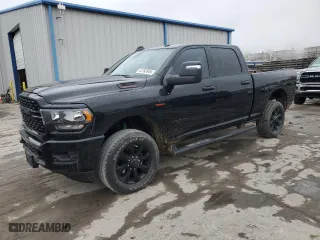 2024 Ram 2500 Lone Star with VIN 3C6UR5DL0RG345747, listed as a Copart auction lot 44766945 with 6,114 mi miles and Salvage Title. Bid and sale history available at carsss.com. Image 1.