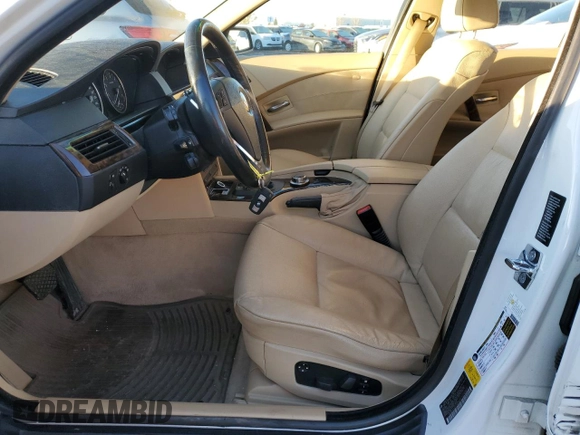 2007 BMW 5 Series 530xi with VIN WBANF73567CU24969, listed as a Copart auction lot 77859734 with 251,508 mi miles and Salvage Title. Bid and sale history available at carsss.com. Image 7.