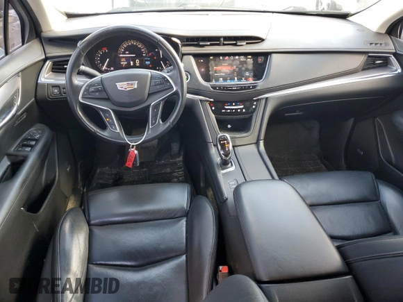 2017 Cadillac XT5 Premium Luxury AWD with VIN 1GYKNERS8HZ140004, listed as a Copart auction lot 46799115 with 197,007 mi miles and Salvage Title. Bid and sale history available at carsss.com. Image 8.