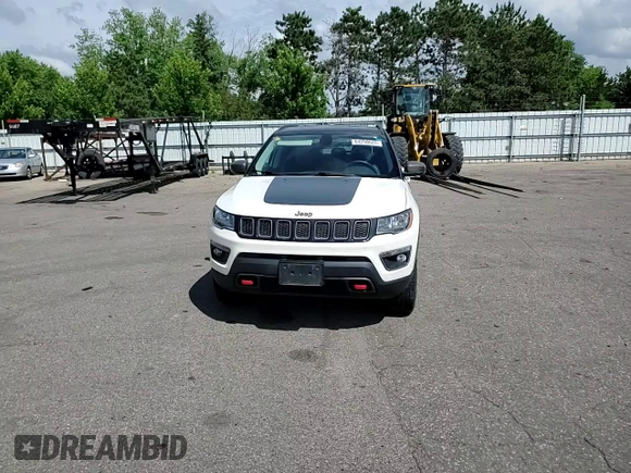2019 Jeep Compass Trailhawk z VIN 3C4NJDDBXKT619295, wystawiony jako Copart lot #64258625 z przebiegiem 84 916 mil mil oraz Szkoda całkowita • Salvage title. Historia ofert i sprzedaży dostępna na DreamBid. Obrazek 14.