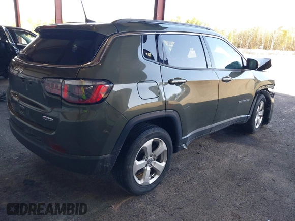2018 Jeep Compass Altitude with VIN 3C4NJDBB4JT238950, listed as a IAAI auction lot 41815682 with 85,598 mi miles and . Bid and sale history available at DreamBid. Image 4.