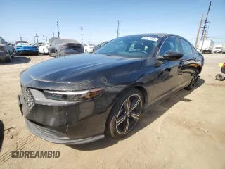 2023 Honda Accord Sport с VIN 1HGCY2F55PA002207, выставлен на аукционе Copart как лот 61575925 с пробегом Не указан миль и Списание • Salvage title. История ставок и продаж доступна на DreamBid. Изображение 1.