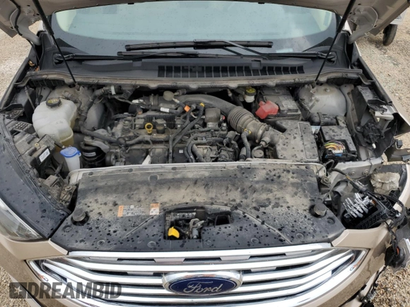 2020 Ford Edge SEL with VIN 2FMPK4J99LBB26420, listed as a Copart auction lot 59348975 with 75,775 mi miles and Salvage title. Bid and sale history available at DreamBid. Image 12.
