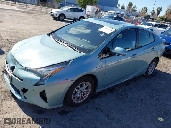2018 Toyota Prius Two with VIN JTDKARFU9J3065238, listed as a IAAI auction lot 41676208 with 267,357 mi miles. Bid and sale history available at carsss.com. Image 17.