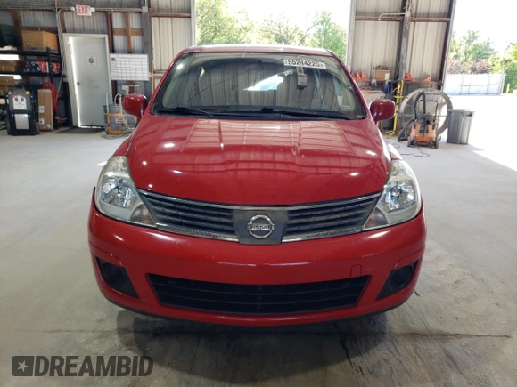2009 Nissan Versa S with VIN 3N1BC13E39L418195, listed as a Copart auction lot 55244225 with 300,831 mi miles and Salvage title. Bid and sale history available at DreamBid. Image 5.