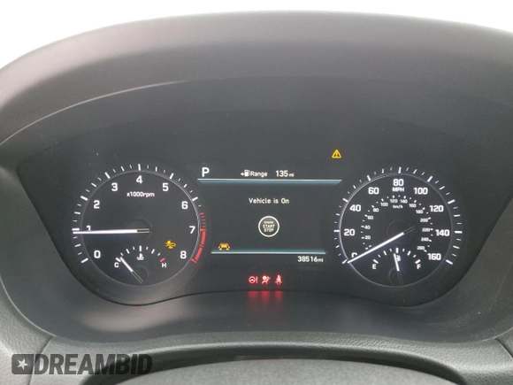 2018 Genesis G80 3.3T Sport with VIN KMHGN4JB5JU222384, listed as a Copart auction lot 42036785 with 38,516 mi miles and Salvage Title. Bid and sale history available at carsss.com. Image 9.