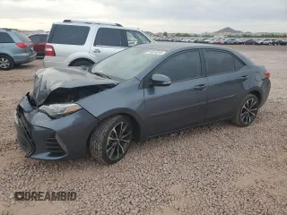 2019 Toyota Corolla L z VIN 2T1BURHE1KC202047, wystawiony jako Copart lot #58548345 z przebiegiem 81 550 mil mil oraz Szkoda całkowita • Salvage title. Historia ofert i sprzedaży dostępna na DreamBid. Obrazek 1.