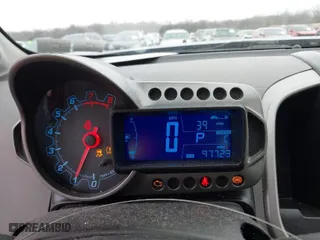 2014 Chevrolet Sonic LT with VIN 1G1JC5SG7E4117814, listed as a IAAI auction lot 41711814 with 97,723 mi miles. Bid and sale history available at carsss.com. Image 7.