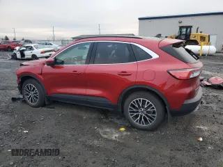 2022 Ford Escape Titanium Plug-In Hybrid z VIN 1FMCU0LZ2NUA23870, wystawiony jako Copart lot #84024854 z przebiegiem 27 759 mil mil oraz Szkoda całkowita • Salvage title. Historia ofert i sprzedaży dostępna na DreamBid. Obrazek 2.