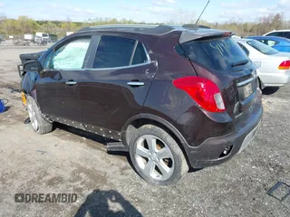 2015 Buick Encore with VIN KL4CJASB6FB125820, listed as a IAAI auction lot 41937550 with 115,505 mi miles. Bid and sale history available at carsss.com. Image 3.